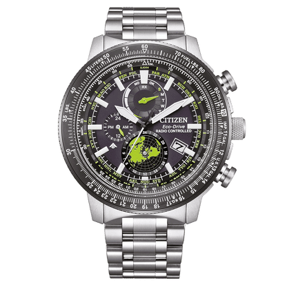 Citizen Promaster BY3006-53E Herrenuhr Schwarz • Saphirglas entspiegelt • Eco-Drive Funkuhr