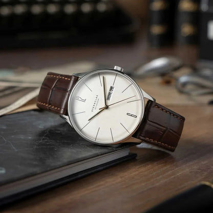 Sternglas Berlin S01-BE10-HE05 Orologio da uomo • Design Bauhaus • Vetro zaffiro