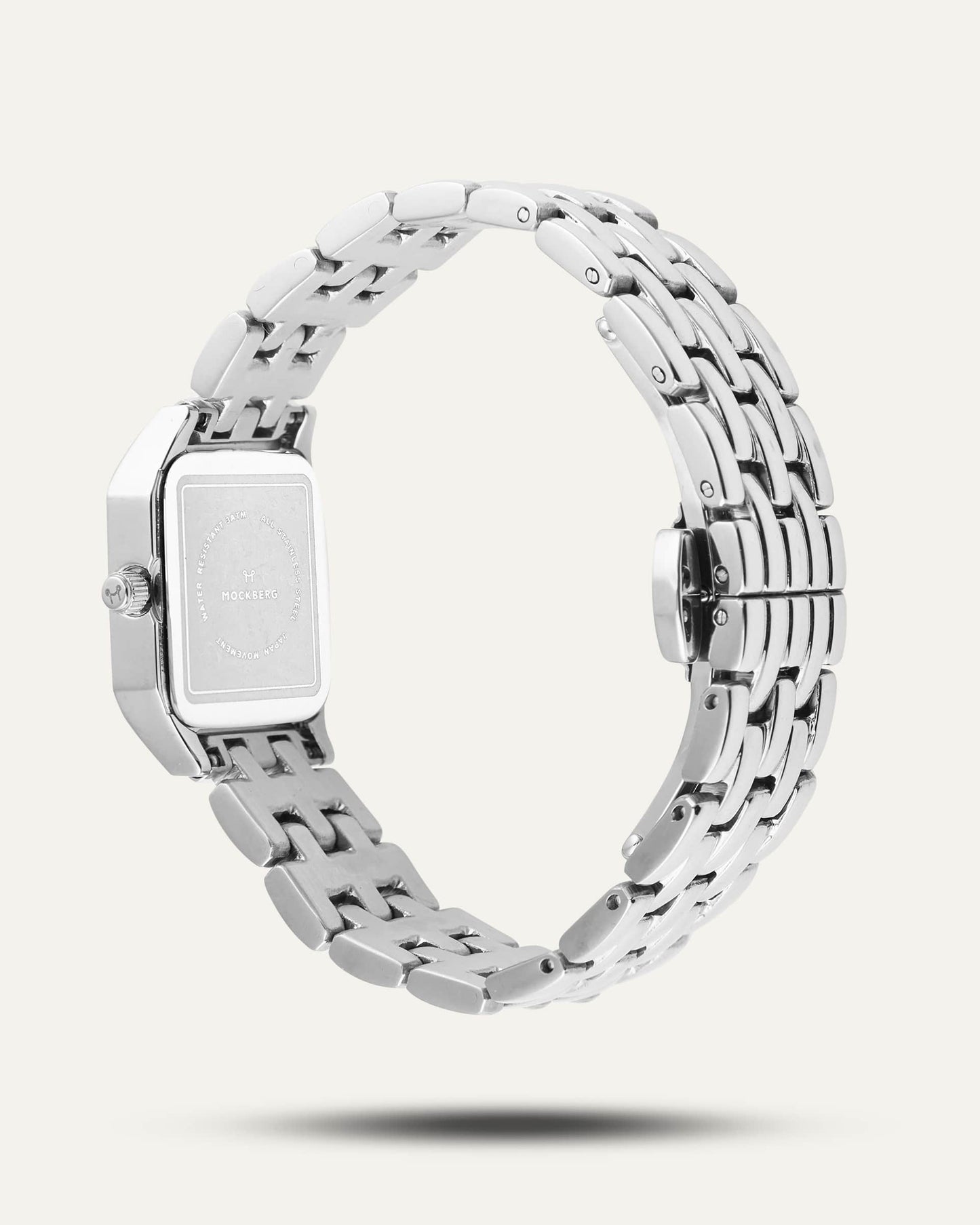 Mockberg Classic Silver MO335 Damen Armbanduhr • Mineralglas • Römische Ziffern, Bild 5