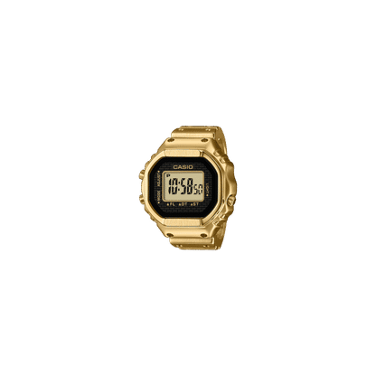 Casio CRW-001G-9ER Ringuhr Digital Goldfarben • Goldionenbeschichtung • Dual-Zeit & Stoppuhr, Bild 2