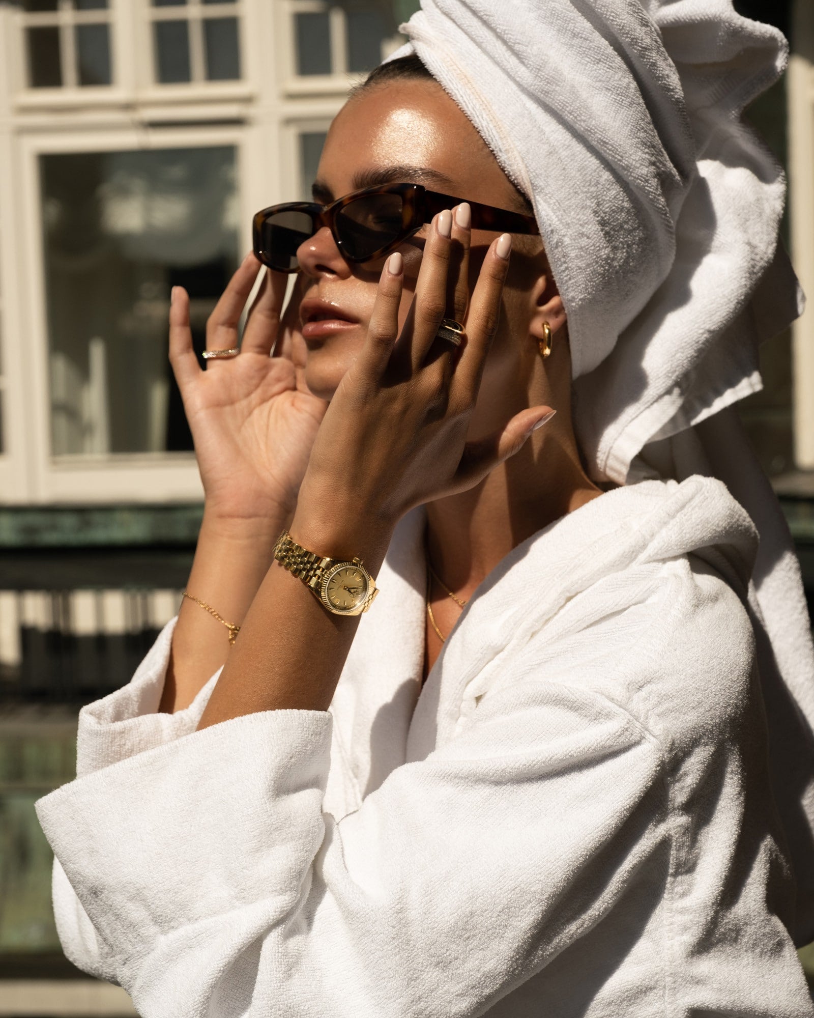 Mockberg Royal MO538 Damen Armbanduhr Champagner • Saphirglas • 10 ATM Wasserdicht, Bild 10