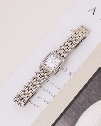 Mockberg Classic Silver MO335 Damen Armbanduhr • Mineralglas • Römische Ziffern, Bild 10