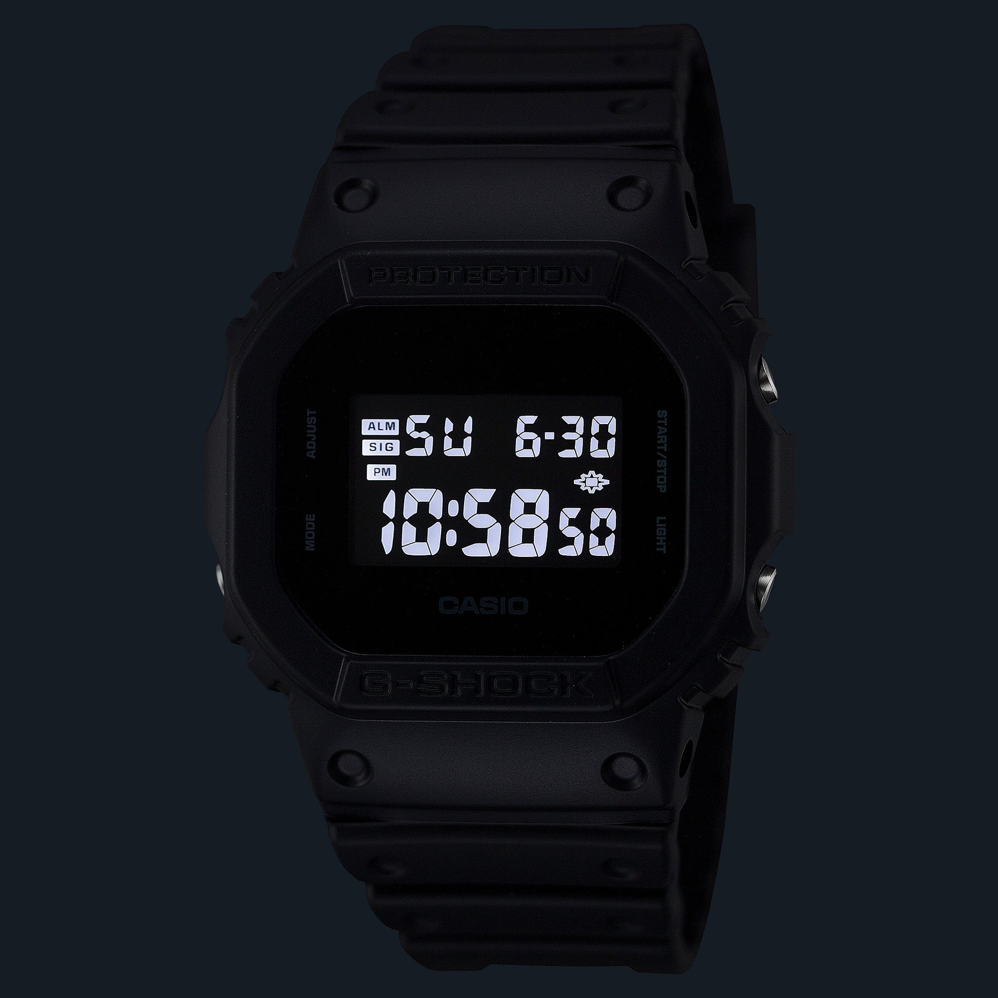 Casio G-Shock DW-5600UBB-1ER Herren Armbanduhr Schwarz • Digitales Display • 200 m Wasserdichtigkeit, Bild 6