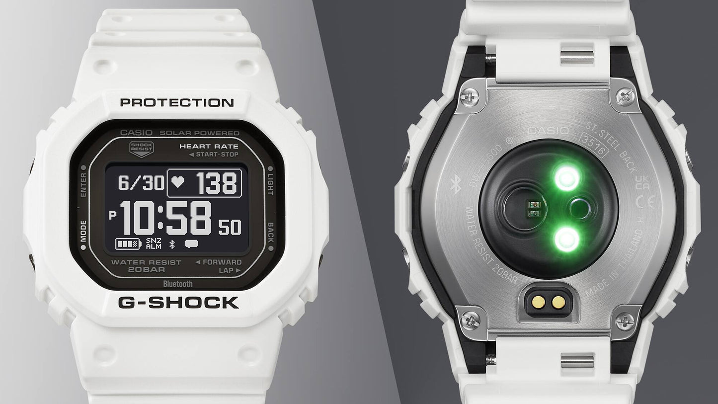 Casio G-Shock DW-H5600-7ER Herrenuhr • Herzfrequenzmesser • Solarantrieb, Bild 6