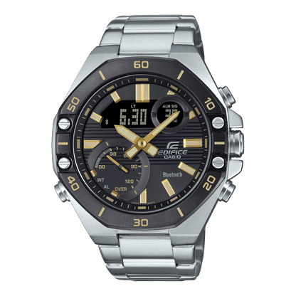 Casio ECB-10DB-1A9EF Herren Edifice Schwarz • Bluetooth Smartphone Link • Mineralglaswerk, Bild 2