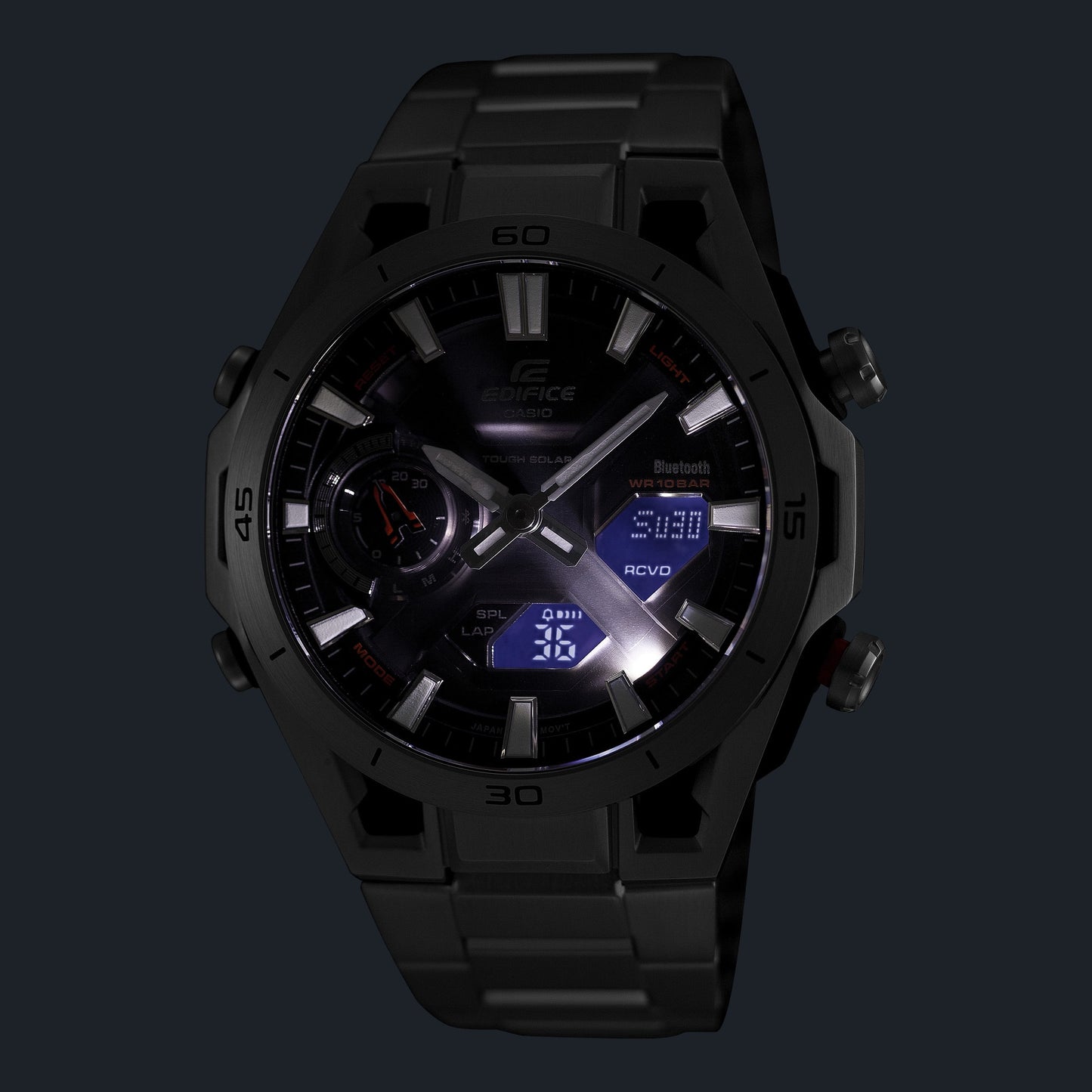 Casio Edifice Sospensione ECB-2300D-1AEF Herrenuhr • Tough Solar • Bluetooth Smartphone-Link, Bild 9