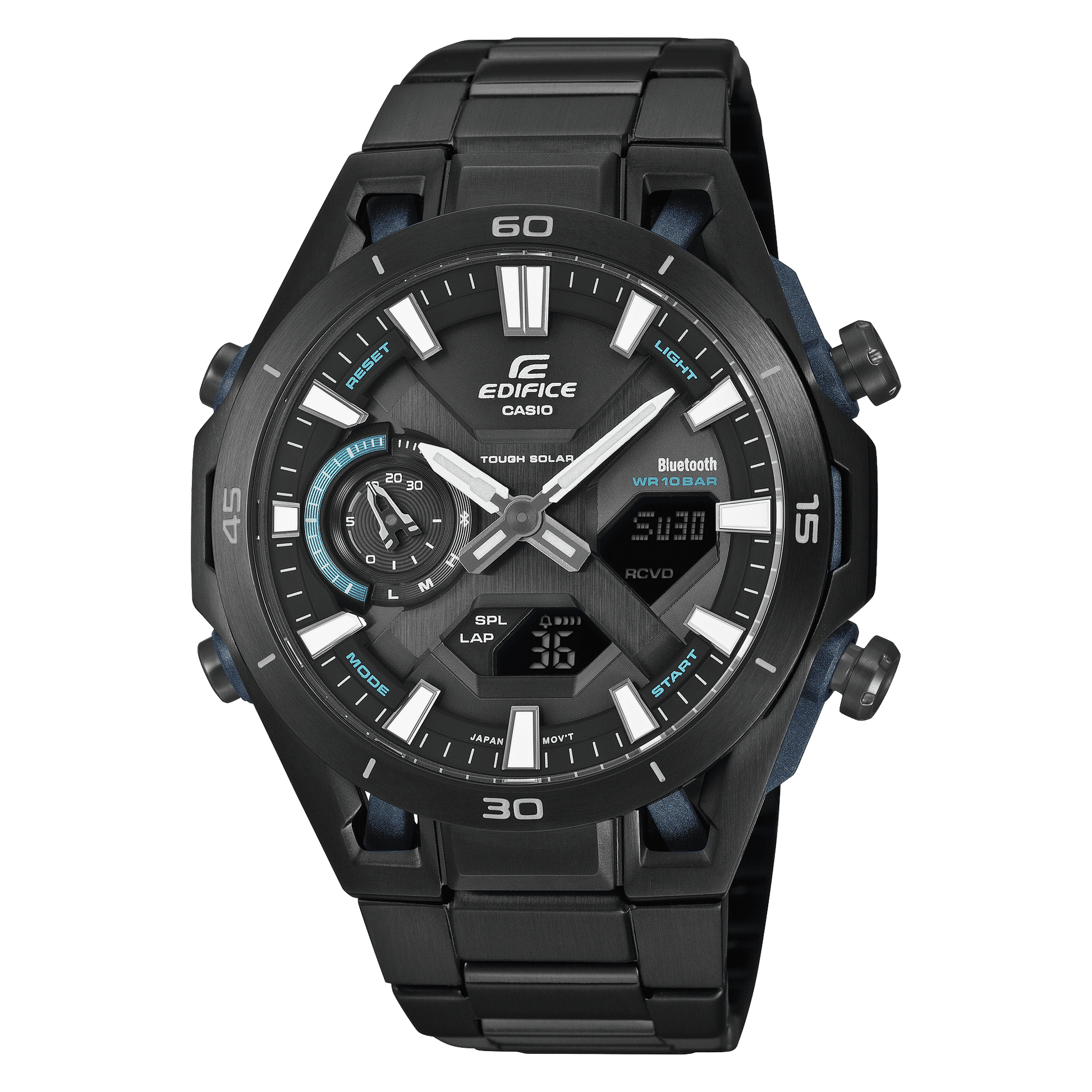 Casio Edifice Sospensione ECB-2300DC-1AEF Herrenuhr • Tough Solar & Bluetooth • Motorsport-Design, Bild 2