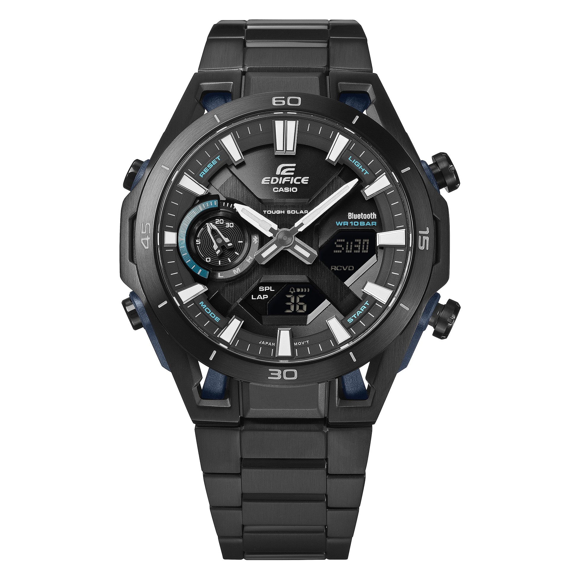 Casio Edifice Sospensione ECB-2300DC-1AEF Herrenuhr • Tough Solar & Bluetooth • Motorsport-Design, Bild 4