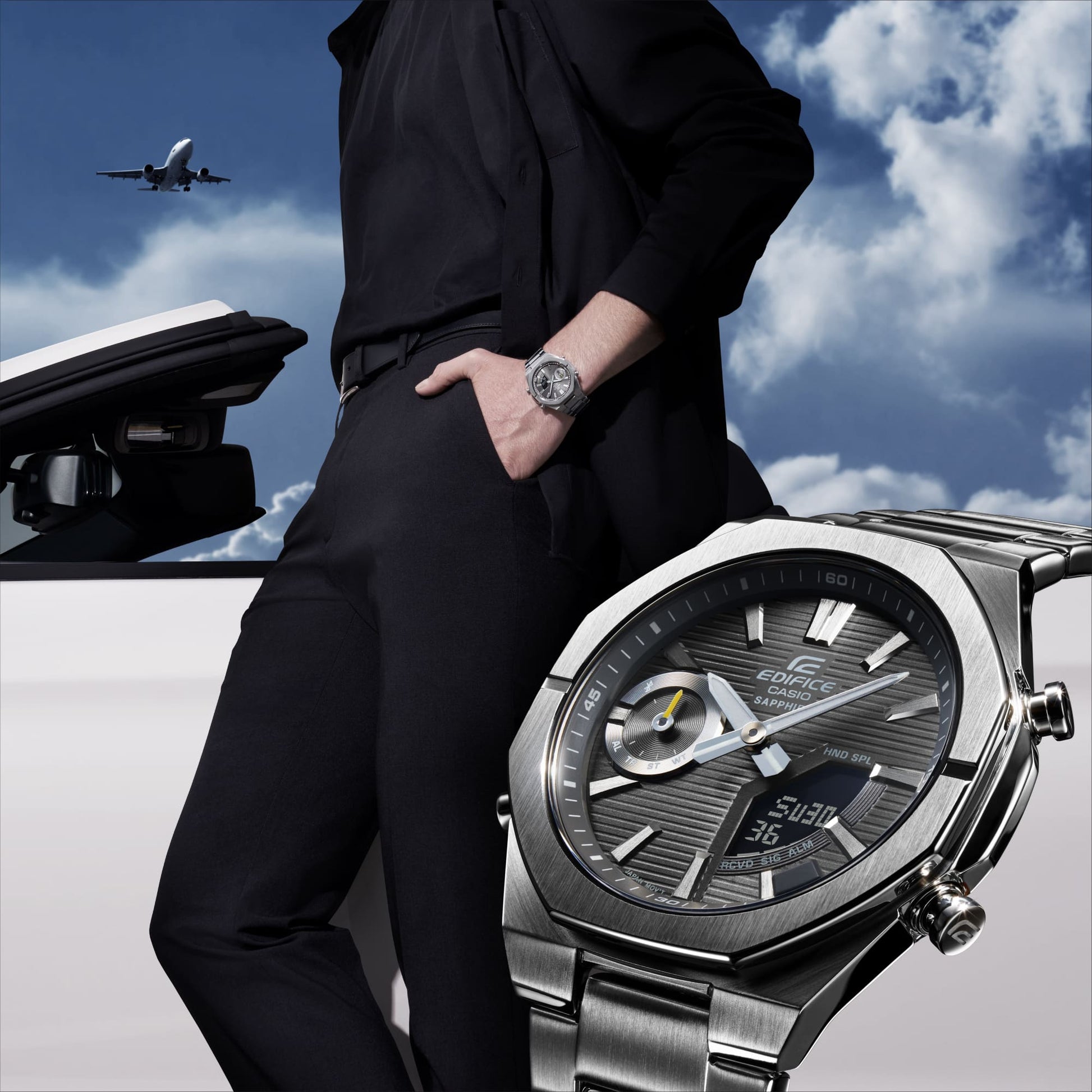 Casio Edifice ECB-S10D-8AEF Herrenuhr • Saphirglas • Smartphone-Link, Bild 3