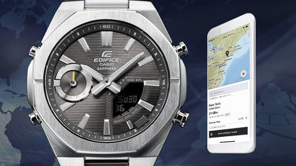 Casio ECB-S10D-2AEF Edifice Herrenuhr Blau • Bluetooth Smartphone-Link • Saphirglas, Bild 6
