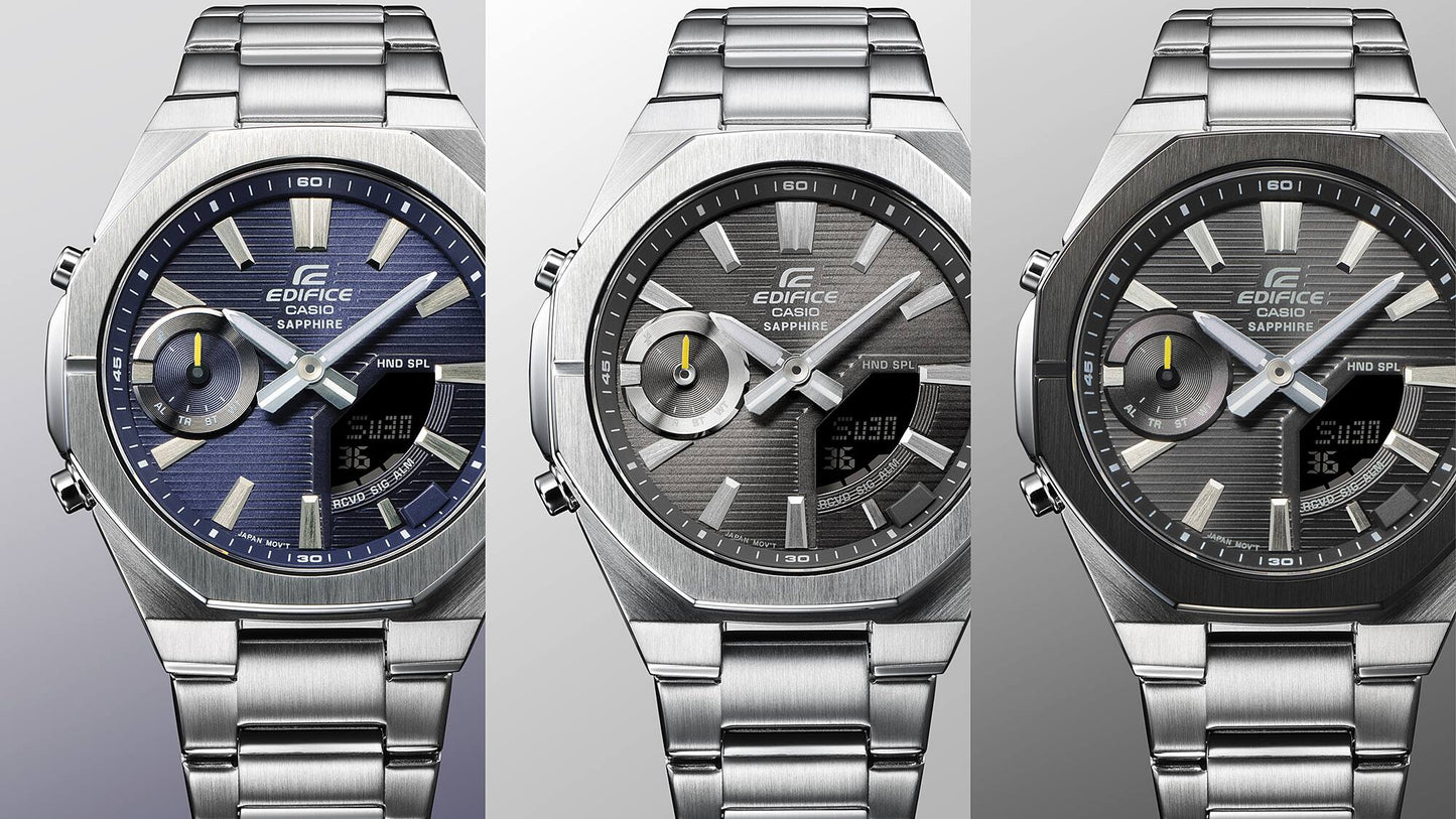 Casio ECB-S10D-2AEF Edifice Herrenuhr Blau • Bluetooth Smartphone-Link • Saphirglas, Bild 7