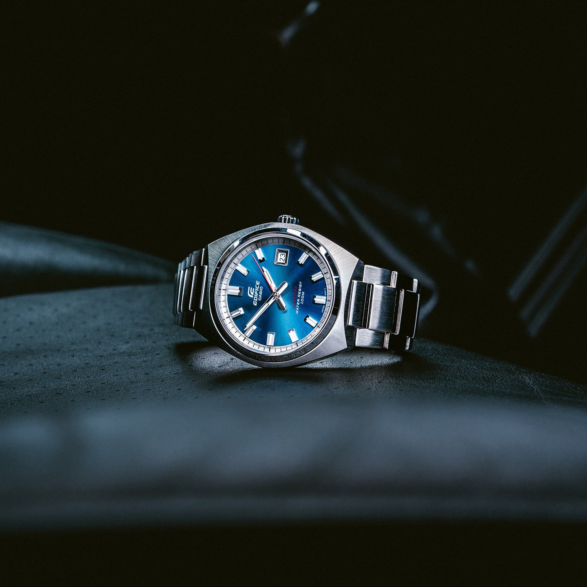 Casio Edifice EFB-109D-2AVEF Herrenuhr Blau • Saphirglas • 10 bar Wasserdichtigkeit, Bild 6