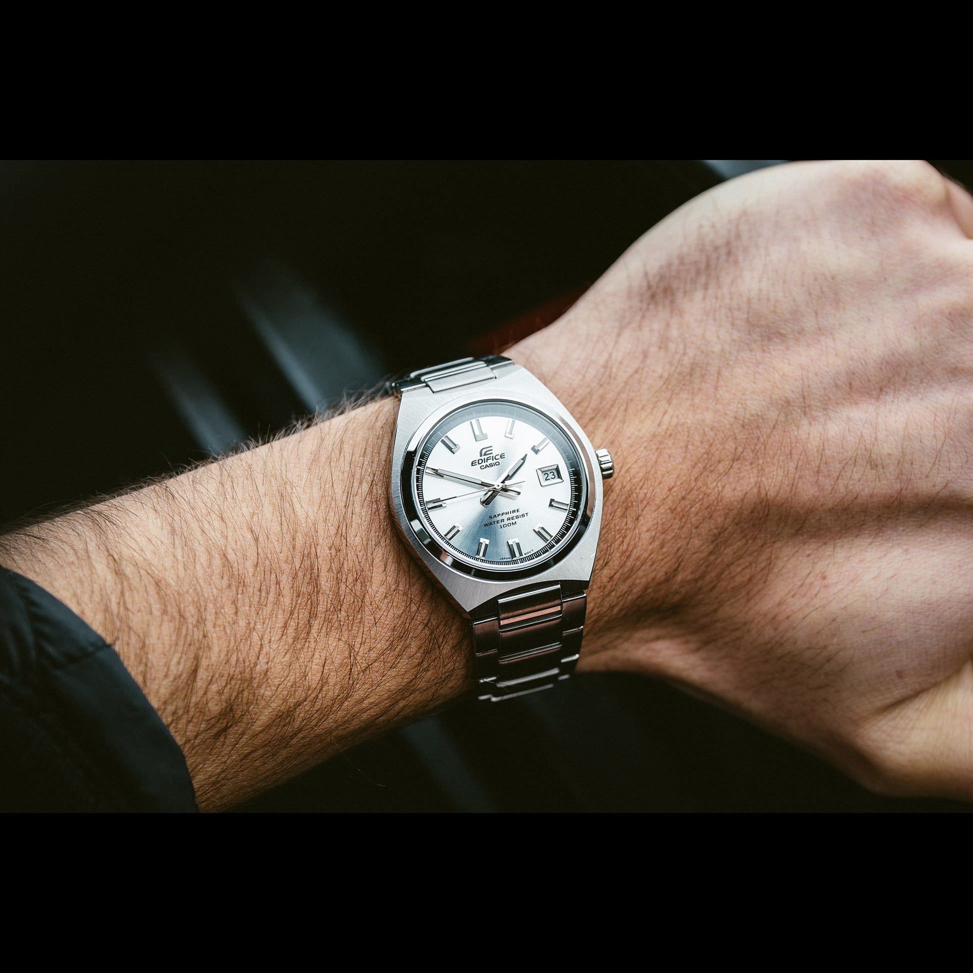 Casio Edifice EFB-109D-7AVEF Herren Armbanduhr Silber • Saphirglas • 10 bar wasserdicht, Bild 3
