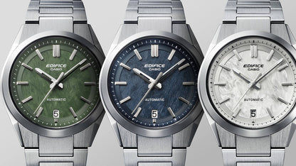 Casio Edifice EFK-100D-7AER Herrenuhr • Automatikwerk mit Saphirglas • Durchsichtiger Gehäuseboden, Bild 5