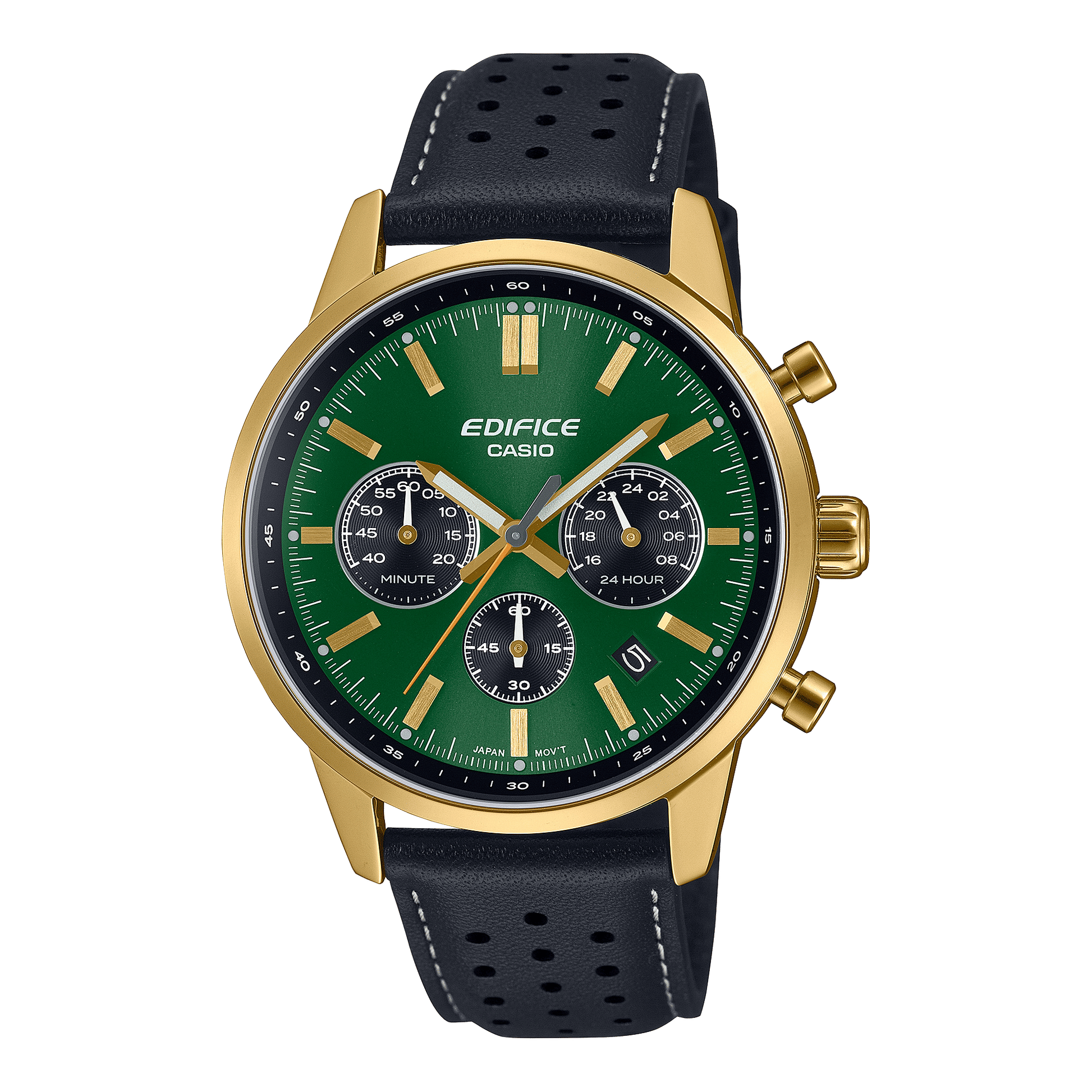 Casio Edifice EFR-575CL-3AEF Herren Armbanduhr • Chronograph • Edelstahlgehäuse, Bild 2