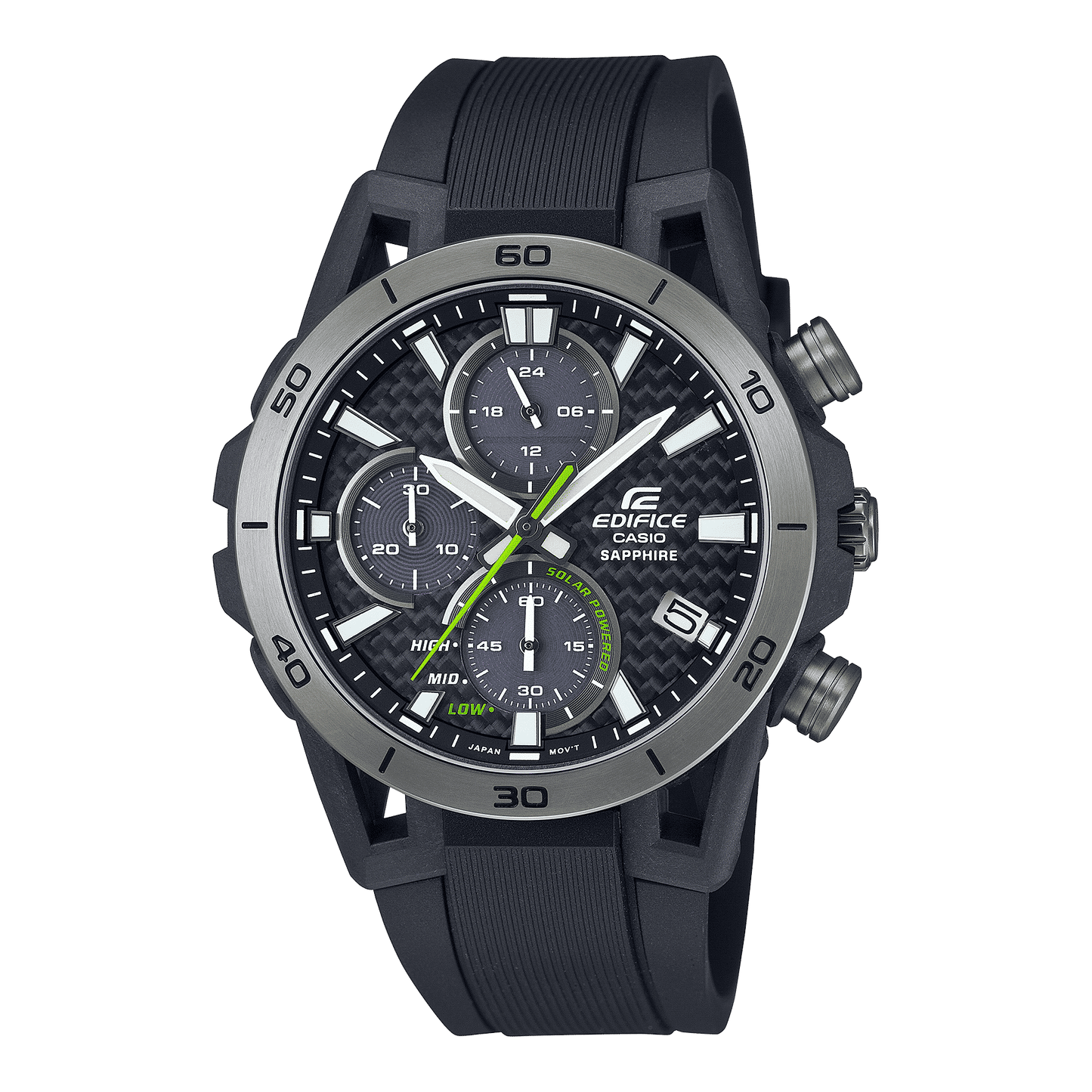 Casio EFS-S640PB-1AVUEF Herrenuhr Edifice • Solar-Chronograph • Karbon-Zifferblatt, Bild 2