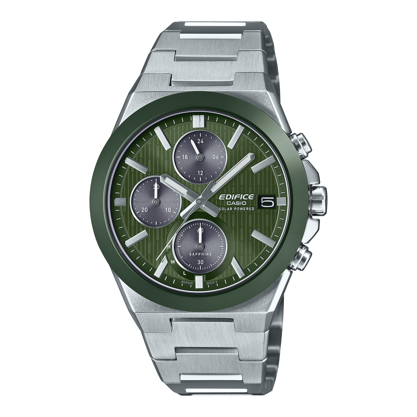 Casio Edifice EFS-S650D-3AEF Herrenuhr • Solarchronograph • Keramiklünette, Bild 2