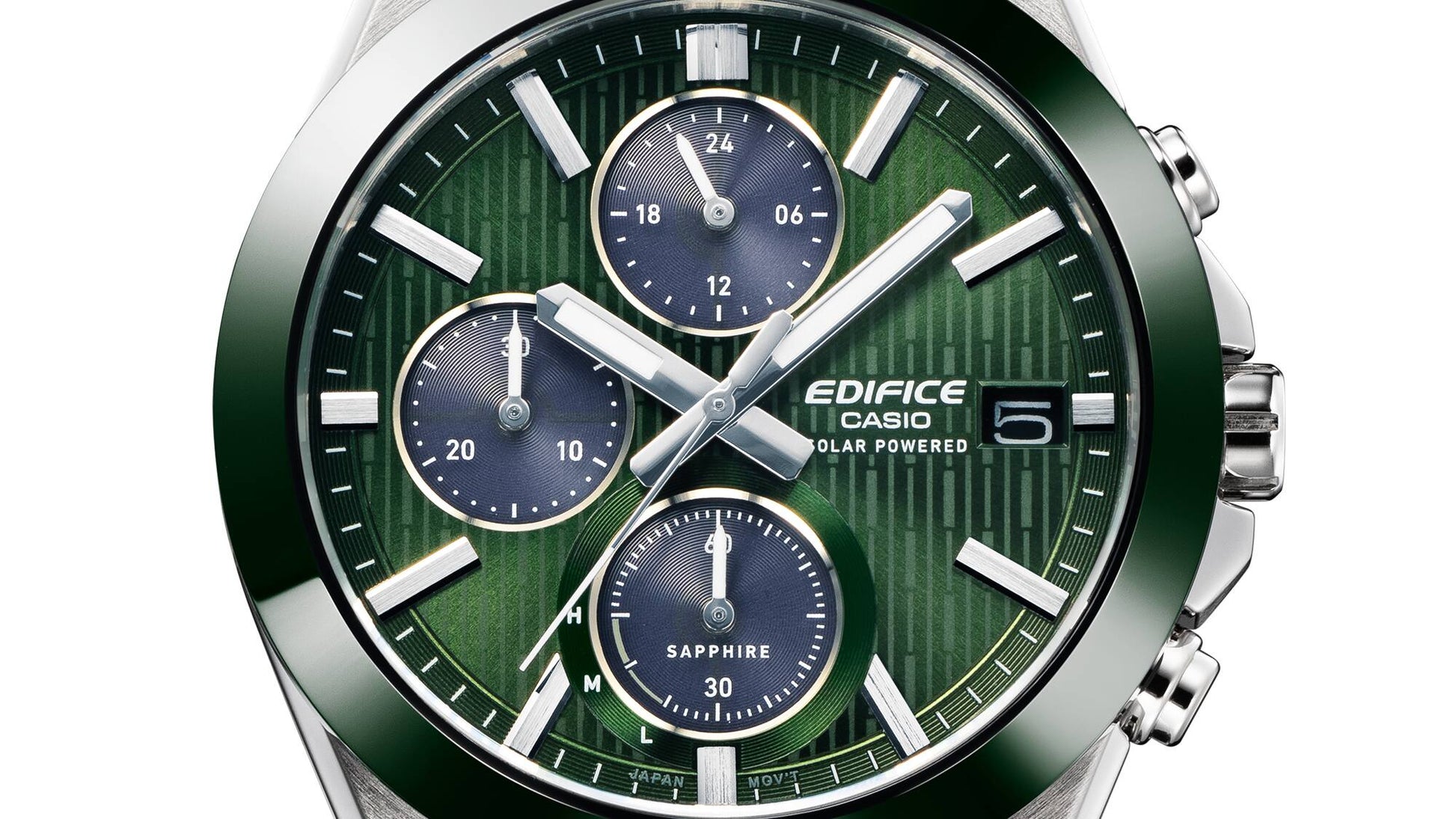 Casio Edifice EFS-S650D-3AEF Herrenuhr • Solarchronograph • Keramiklünette, Bild 3