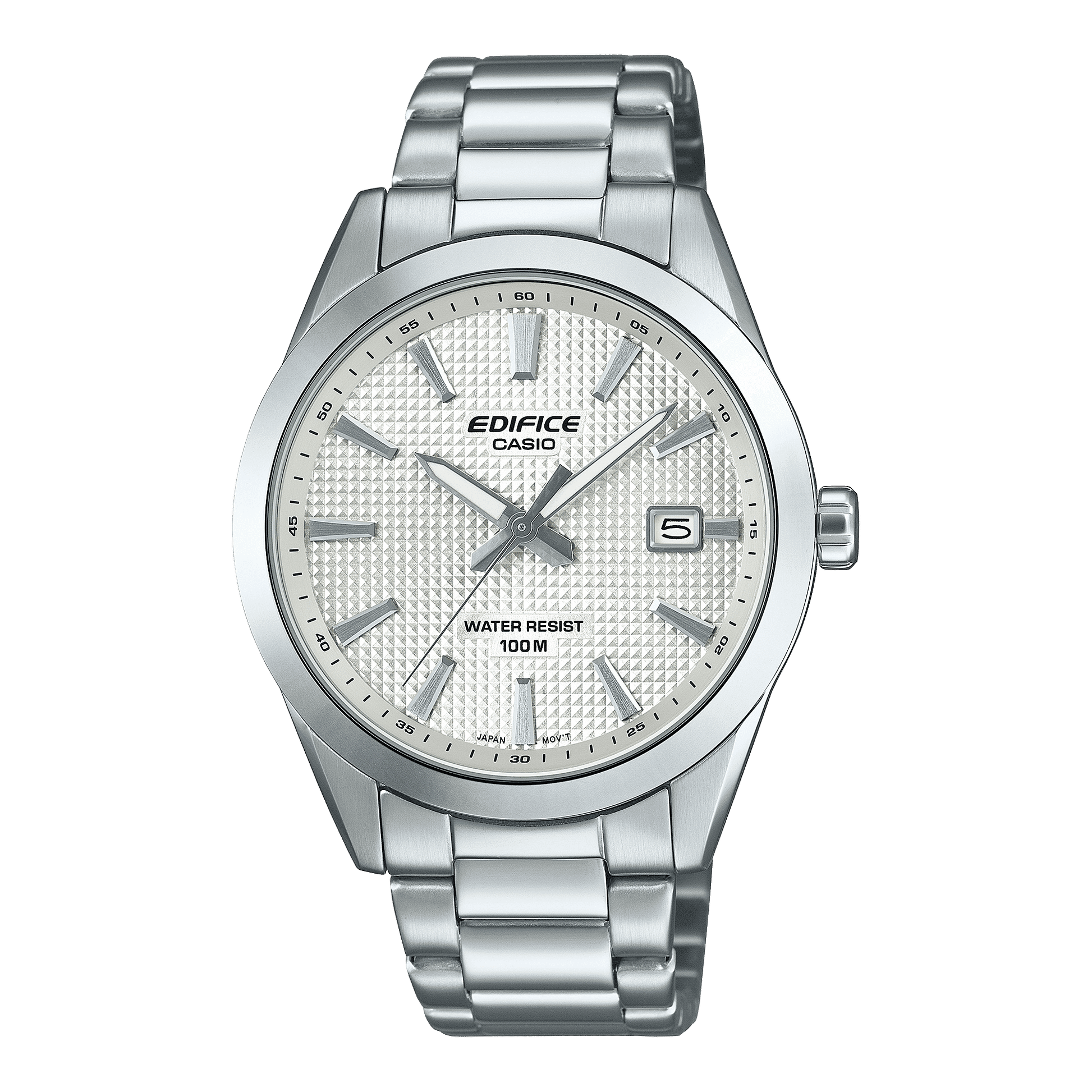 Casio Edifice EFV-160D-7AVEF Herrenuhr • Clous de Paris Zifferblatt • 10 bar Wasserdichtigkeit, Bild 2