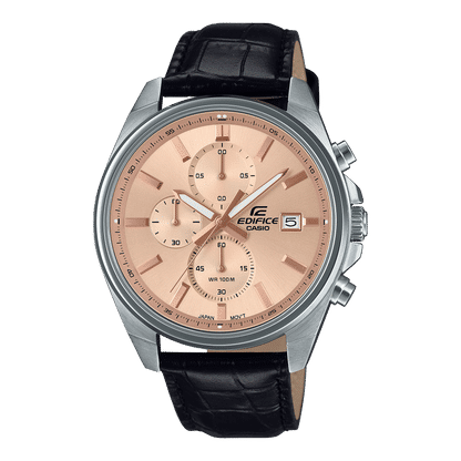 Casio EFV-610EL-5AUEF Herrenuhr Chronograph Roségold / Schwarz • Mineralglas • 10 Bar wasserdicht, Bild 2