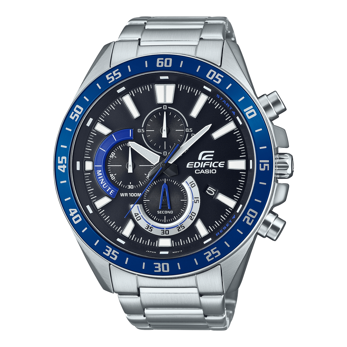 Casio Edifice EFV-620D-1A2VUEF Herrenuhr Blau • Chronograph • 10 BAR Wasserdicht, Bild 2