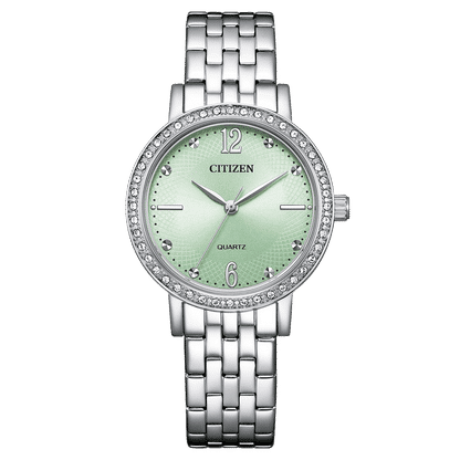 Citizen EL3100-55W Damenuhr Standard • Kristallglas • Edelstahlgehäuse, Bild 4
