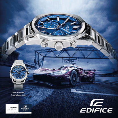 Casio Edifice EQB-1300D-2AEF-1 Herren Armbanduhr Blau • Saphirglas • Solar-Bluetooth, Bild 4