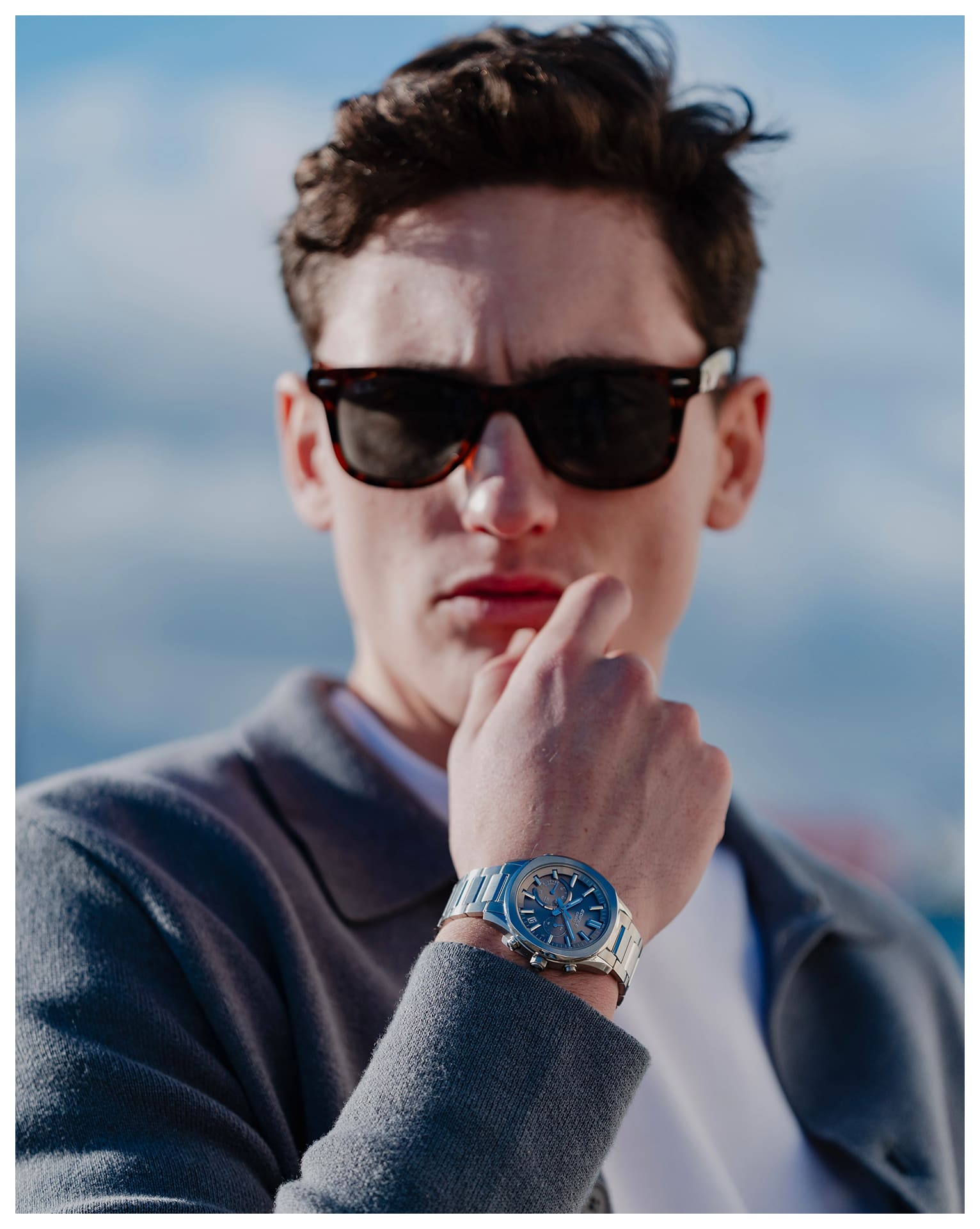 Casio Edifice EQB-1300D-5AEF Herrenuhr • Tough Solar & Bluetooth • Saphirglas, Bild 5