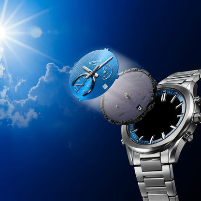 Casio Edifice EQB-1300D-2AEF-1 Herren Armbanduhr Blau • Saphirglas • Solar-Bluetooth, Bild 9