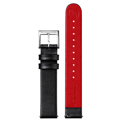 Mondaine Petite Cushion MSL.31110.LBV Damenuhr Schwarz • Saphirglas • Swiss Made, Bild 9