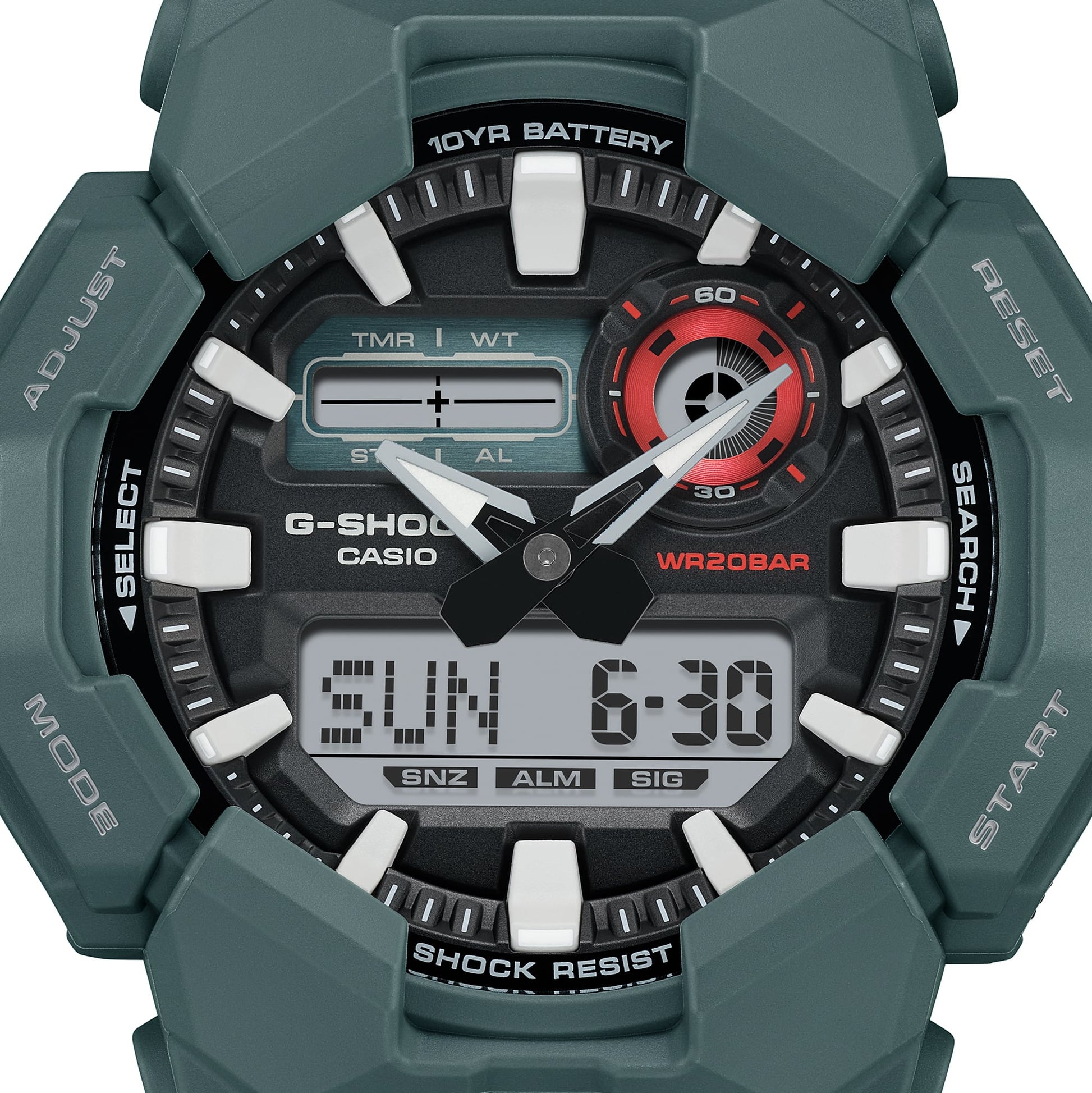 Casio GA-010-2AER G-Shock Classic Herrenuhr Blau • Analog-Digital • Carbon Core Guard, Bild 11