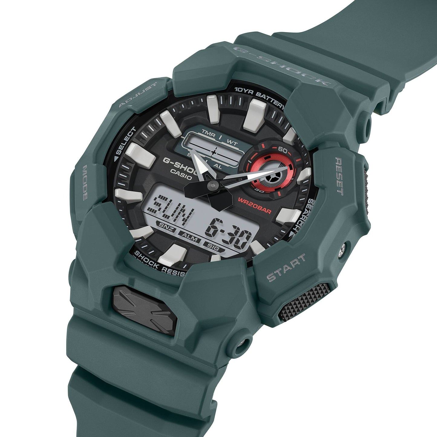 Casio GA-010-2AER G-Shock Classic Herrenuhr Blau • Analog-Digital • Carbon Core Guard, Bild 12