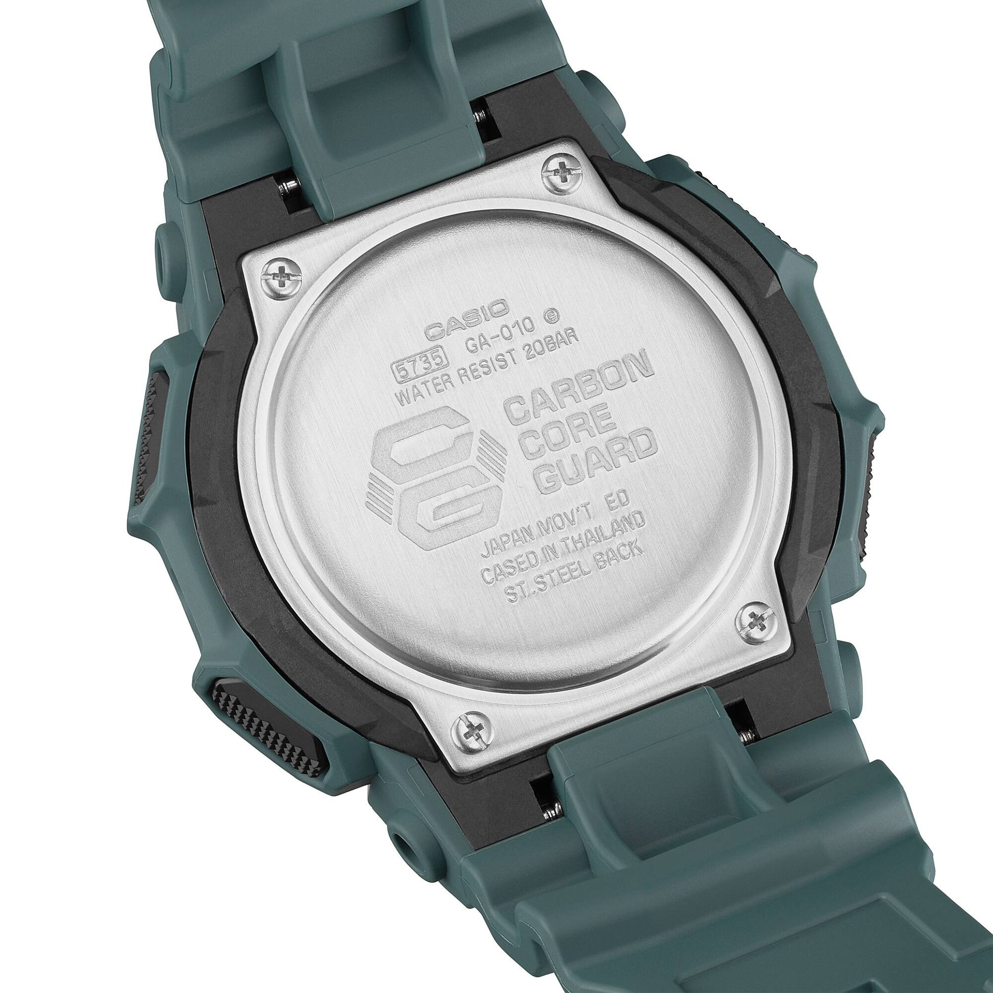 Casio GA-010-2AER G-Shock Classic Herrenuhr Blau • Analog-Digital • Carbon Core Guard, Bild 13