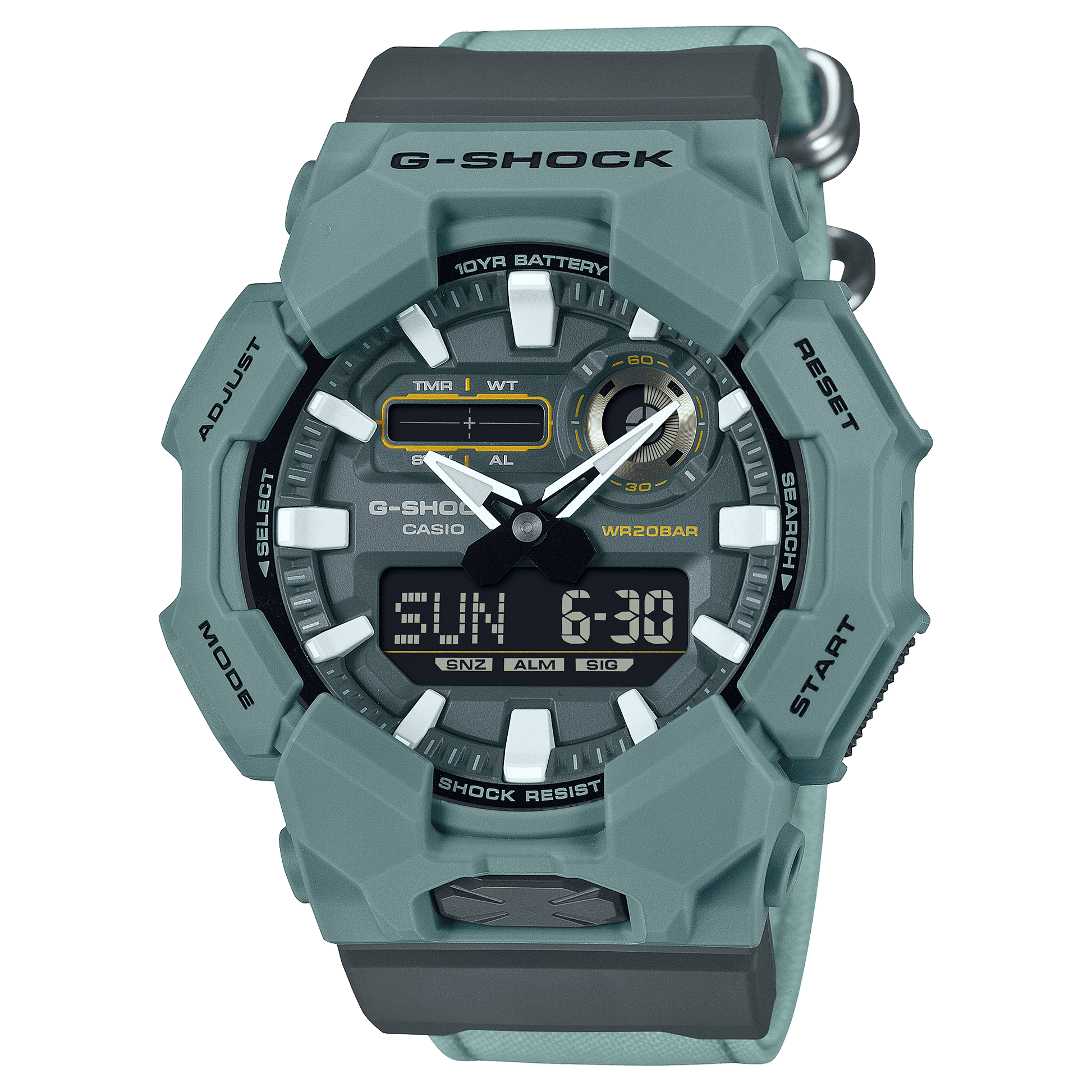 Casio G-Shock GA-010CE-2AER Herrenuhr • 10 Jahre Batterielebensdauer • Carbon Core Guard, Bild 2