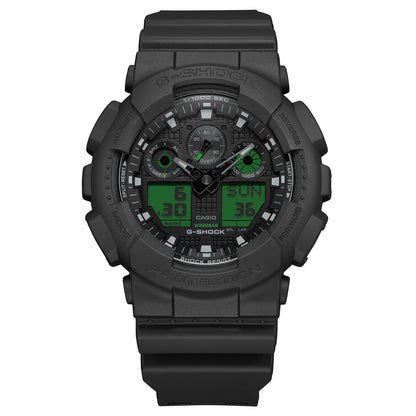 Casio G-Shock GA-100BEG-1AER Herren Armbanduhr Schwarz • Stoßfestes Resingehäuse • 200 m Wasserdichtigkeit, Bild 5