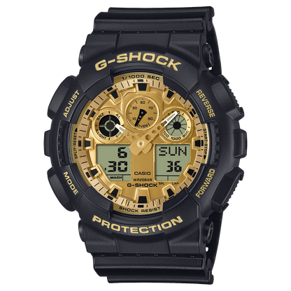 Casio G-Shock GA-100GGB-1A9ER Herrenuhr • Mineralglas • Stoßfest & 20 bar wasserdicht, Bild 2