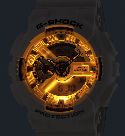 Casio G-Shock GA-110HDS-7AER Herrenuhr • Phosphoreszierendes Zifferblatt • 20 bar wasserdicht, Bild 5