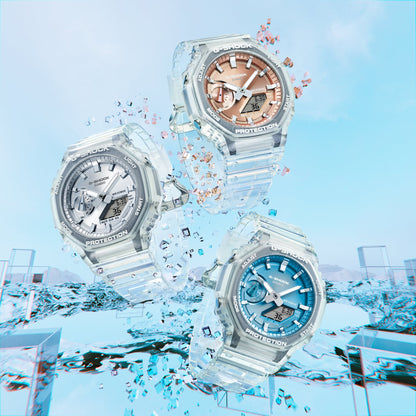Casio G-Shock Classic GA-2100BM-7A2ER Herrenuhr • Transluzentes Resin-Design • 20 bar wasserdicht, Bild 6