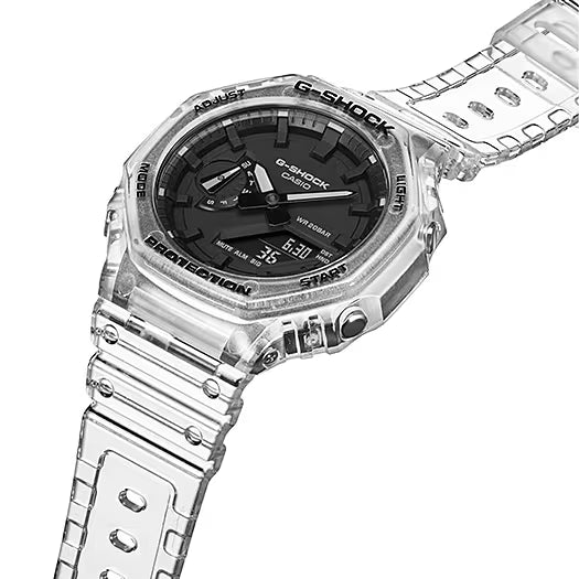Orologio da uomo Casio G-Shock GA-2100SKE-7AER • Estrema resistenza agli urti • Iconico design retrò