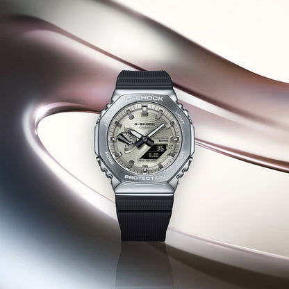 Casio G-Shock GBM-2100A-8BER Herrenuhr • Tough Solar & Bluetooth • Achteckiger Edelstahlrahmen, Bild 3
