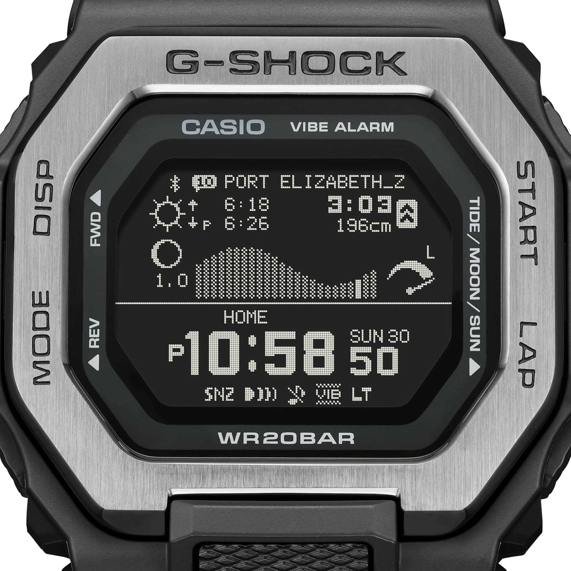 Casio G-Shock GBX-100TT-8ER Herren • 200 m Wasserdicht • Bluetooth & Surf-Funktion, Bild 5