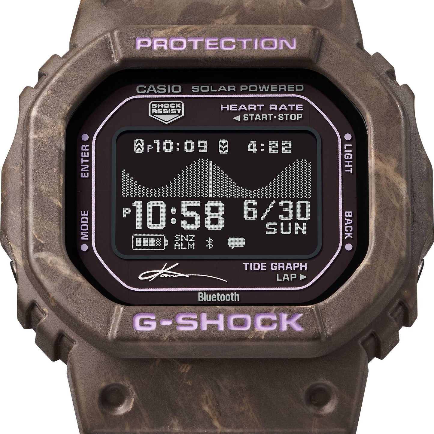 Casio G-Shock GBX-H5600KI-5ER Herren Armbanduhr Blau • Biobasiertes Harz • Solar mit Herzfrequenzmesser, Bild 6