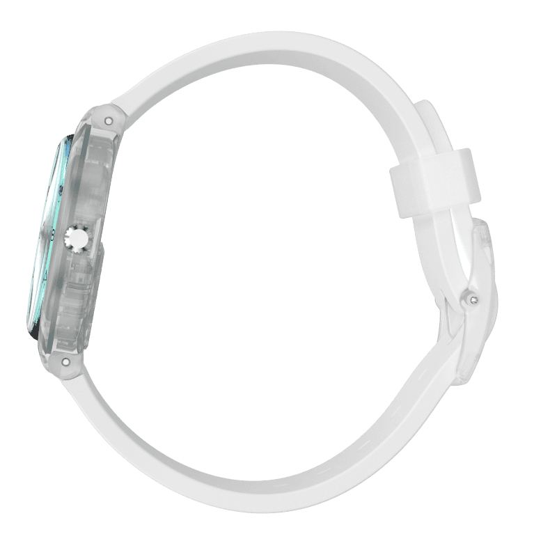 Swatch Originals GE713 Damen Armbanduhr Hellblau • Swatch Solar Spectrum Glas • Leichtes Silikonarmband, Bild 6