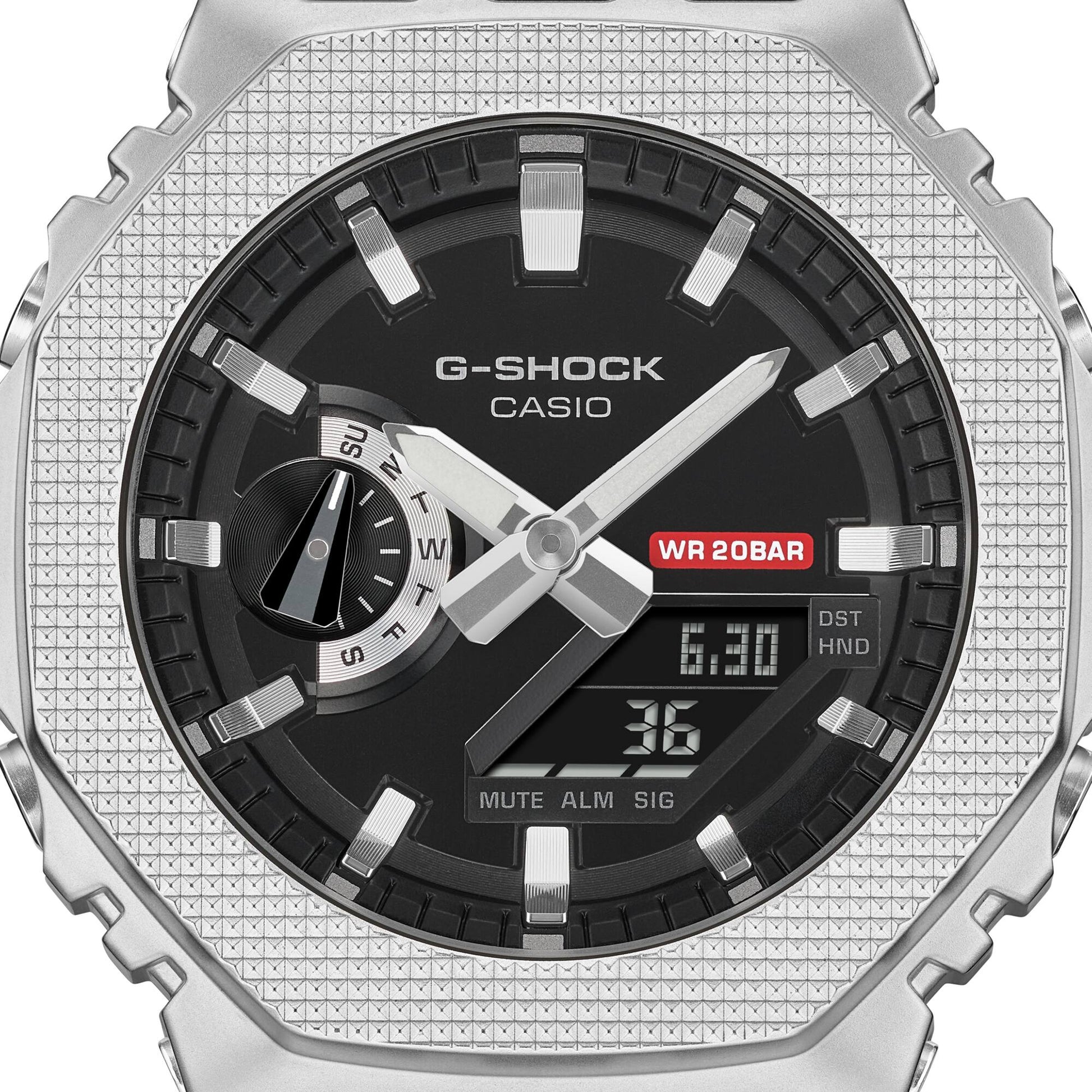 Casio G-Shock GM-2100M-1AER Herrenuhr • Metall-Lünette • Analog-Digital, Bild 5