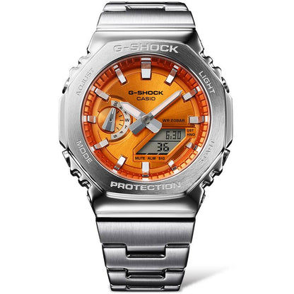 Casio GM-2110D-4AER G-Shock Classic Herrenuhr Blau • Edelstahllünette • Analog-Digital, Bild 9