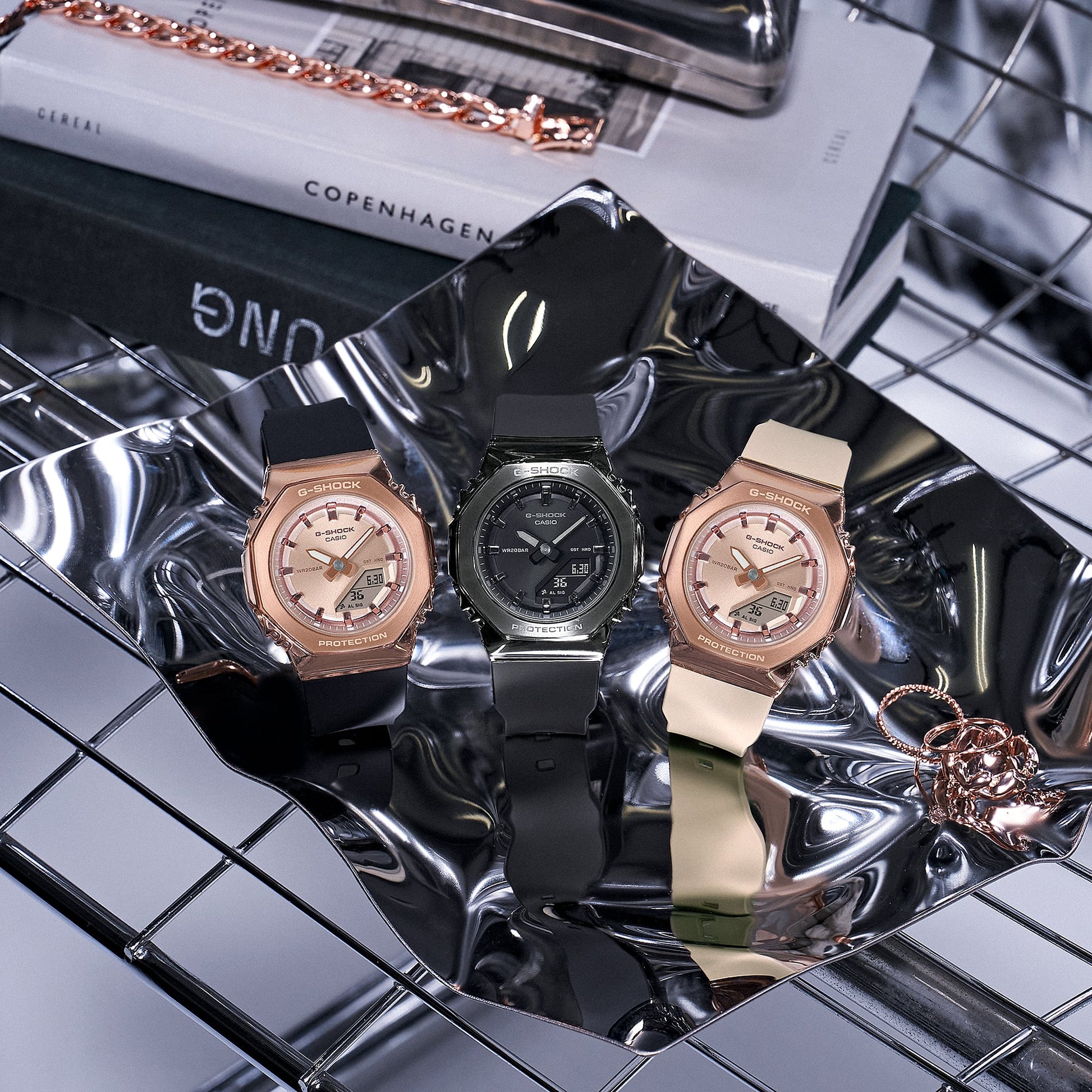 Casio GM-S2110PG-1A4ER Damen G-Shock GM-S • Mineralglas • 20 bar Wasserdicht, Bild 5