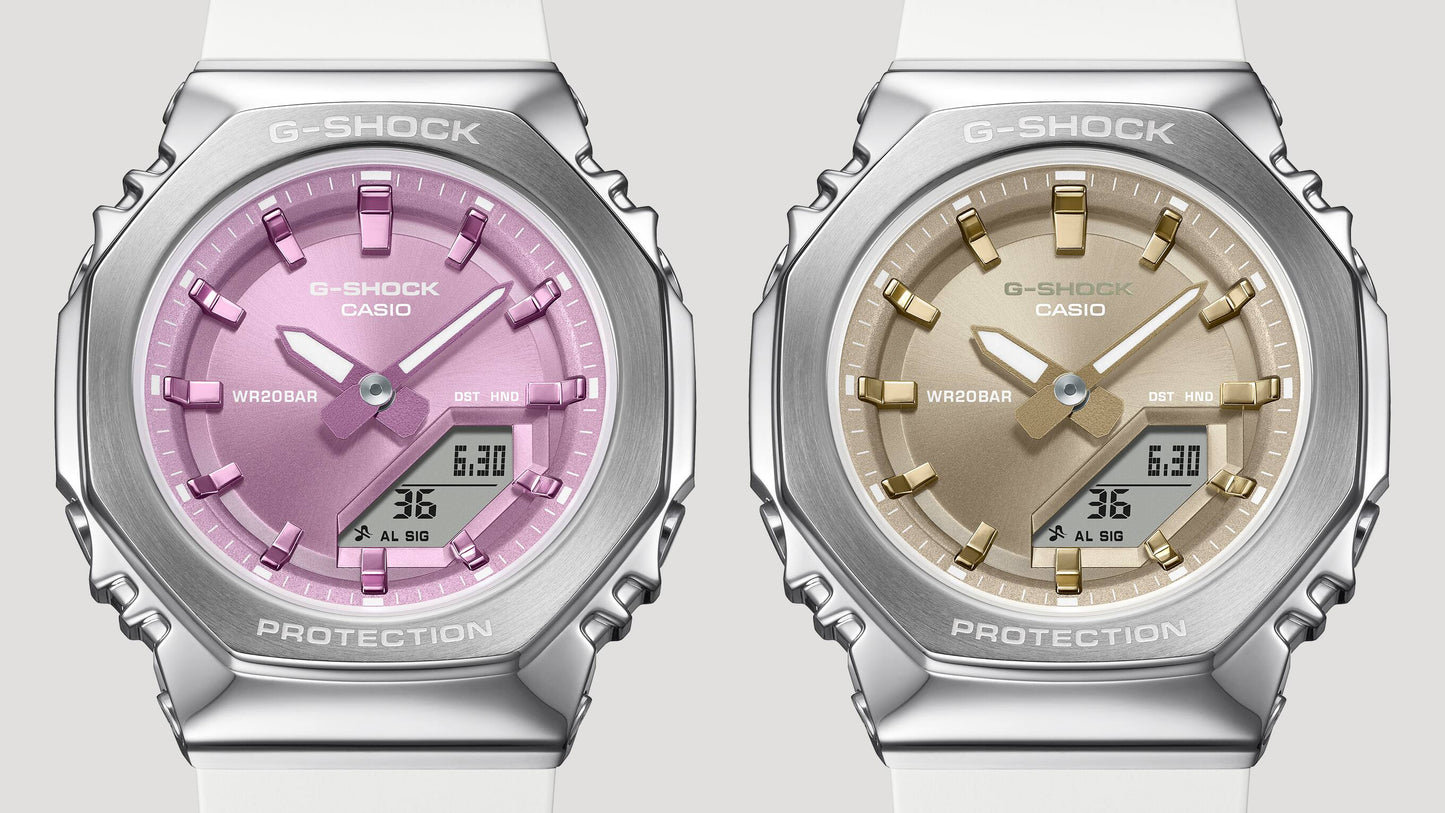 Casio GM-S2110-7A6ER Damen G-Shock GM-S-Serie Armbanduhr Lila • Mineralglas • 20 bar wasserdicht, Bild 4