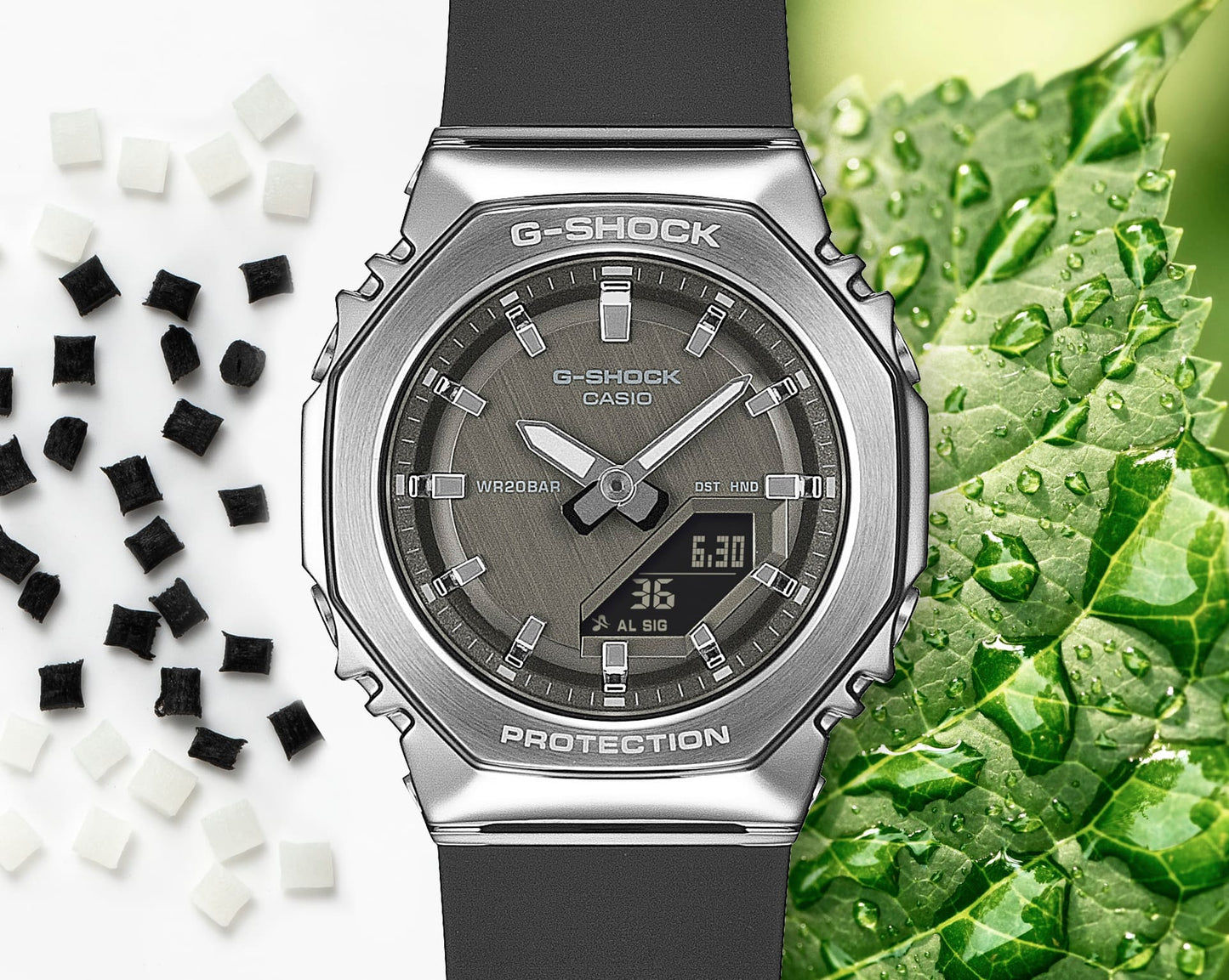 Casio G-Shock GM-S2110-1A1ER Damen Armbanduhr • Metalllünette • Biobasiertes Harz, Bild 5