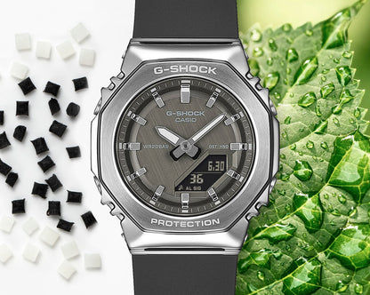 Casio G-Shock GM-S2110-1A1ER Damen Armbanduhr • Metalllünette • Biobasiertes Harz, Bild 5