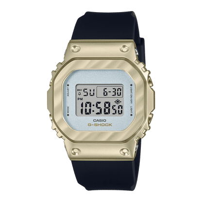 Casio G-Shock GM-S5600BC-1ER Damen • Metalllünette Gelbgold • 20 bar wasserdicht, Bild 2